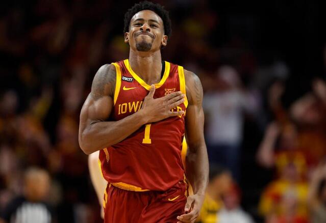 Brockington Leads No. 17 Iowa State to 73-53 Win Over Iowa