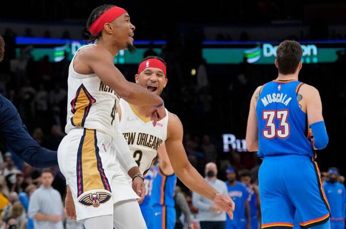 Graham’s 61-Footer at the Buzzer Leads Pelicans Past Thunder