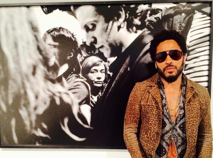 Lenny Kravitz Wows at Private Party During Miami Art Week