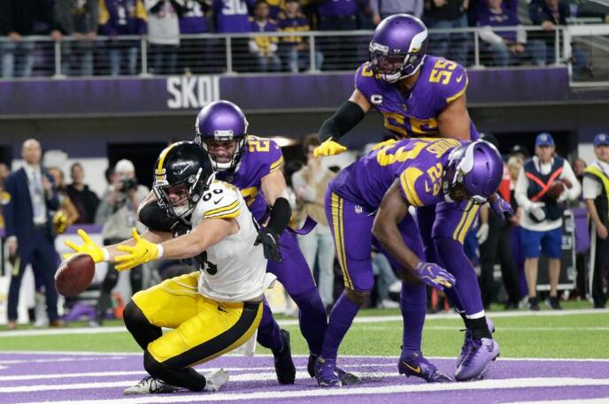 Vikings Beat Steelers 36-28, Deny Last-Play Pass in End Zone