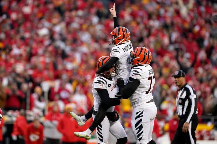 Bengals Top Chiefs 27-24 in OT to Clinch Super Bowl Trip