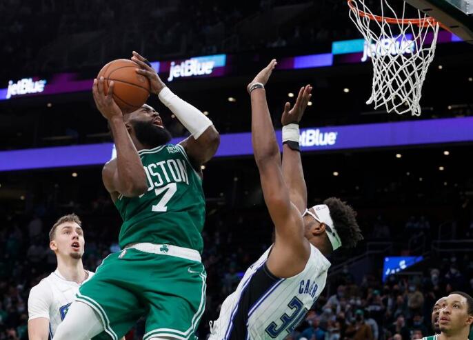 Brown Scores 50, Rallies Celts to 116-111 OT Win Over Magic