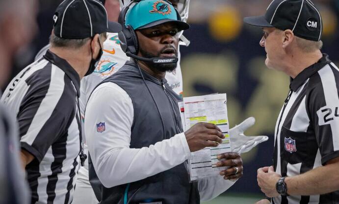 Fired Miami Dolphins Coach Sues NFL, Alleging Racist Hiring