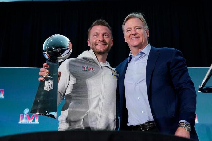 Rams Bask in Super Bowl Win, Hope McVay, Donald Want Another