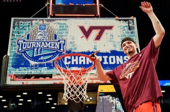 7th-Seed Virginia Tech Upsets Duke, Coach K for ACC Title