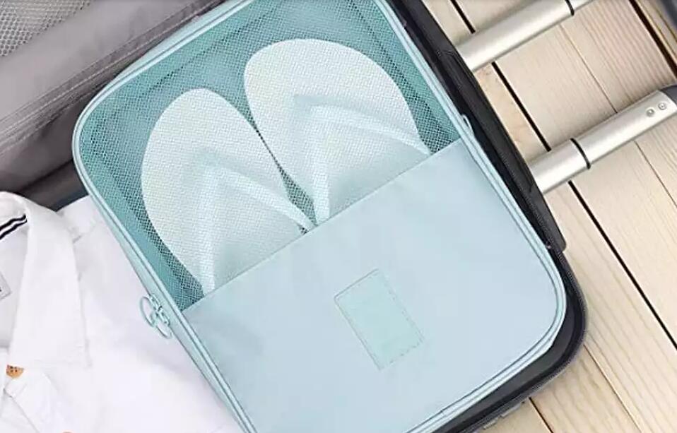 You Can Pack 3 Pairs of Shoes Inside This Nifty $15 Packing Cube