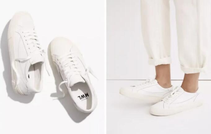 Madewell’s white sneakers are some of the comfiest shoes I’ve ever worn — and they’re 25% off right now