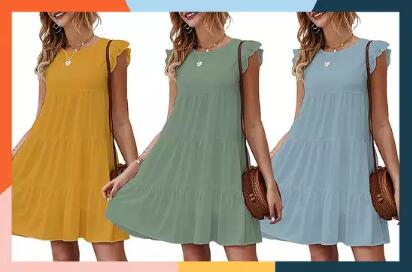 Shoppers Say This Airy Babydoll Dress Is ‘Very Flattering,’ and It’s Trending on Amazon Right Now