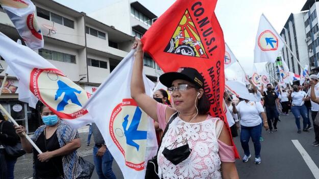 Panamanians angry over inflation press on with protests