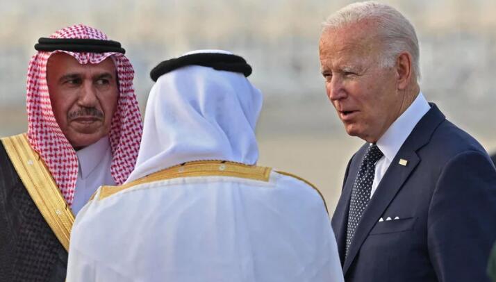 Will he or won’t he? Watchful eyes are on Biden’s handshakes on his Middle East trip