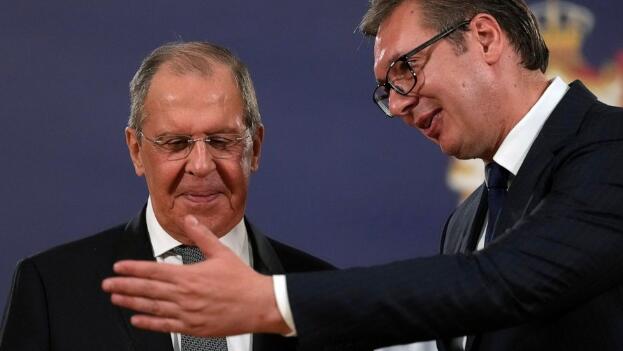 EU candidate Serbia and Russia sign foreign policy agreement