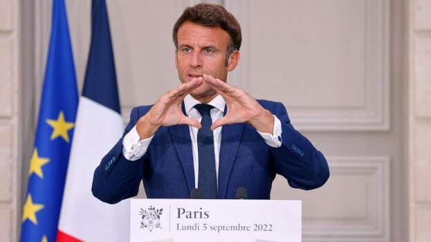 Macron urges French to save energy, seeks 10% drop in use