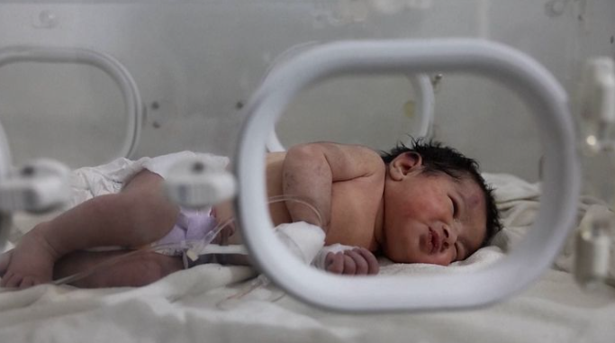 Newborn saved from earthquake in Syria adopted by her aunt