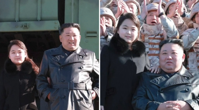 Prominence of Kim Jong-un’s daughter ‘part of succession plan’ for North Korea