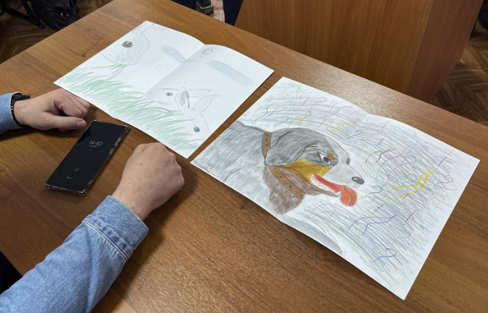 Russian girl who drew antiwar sketch leaves orphanage