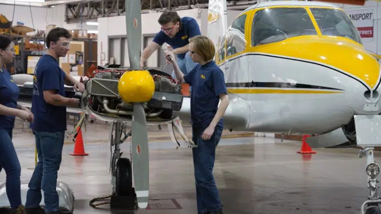 Know any airplane mechanics? A wave of retirements is leaving some US industries desperate to hire