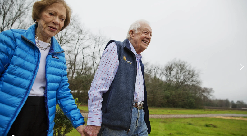 Jimmy and Rosalynn Carter mark 77th wedding anniversary at home in Plains, Georgia