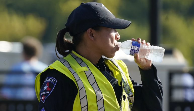 Sweltering temperatures bring misery to large portion of central US, setting heat records